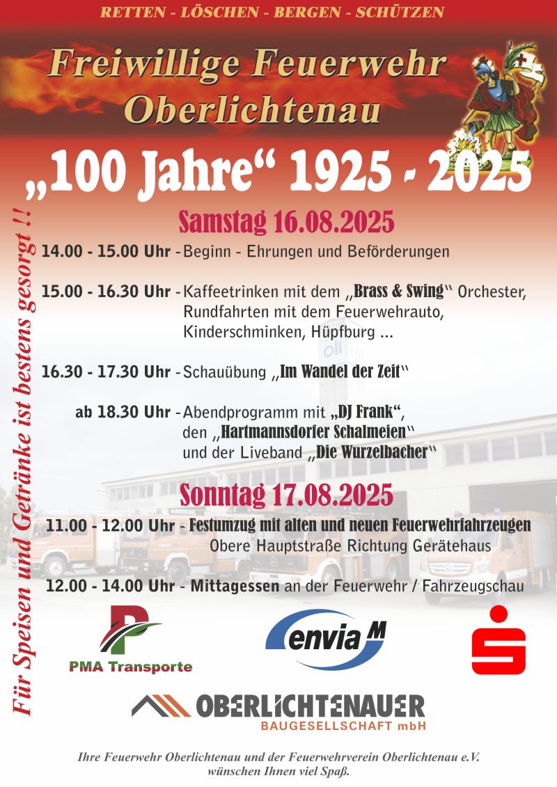 Plaket zum 100 jährigen Jubiläum